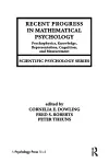 Recent Progress in Mathematical Psychology cover