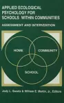 Applied Ecological Psychology for Schools Within Communities cover