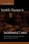 Scientific Discourse in Sociohistorical Context cover