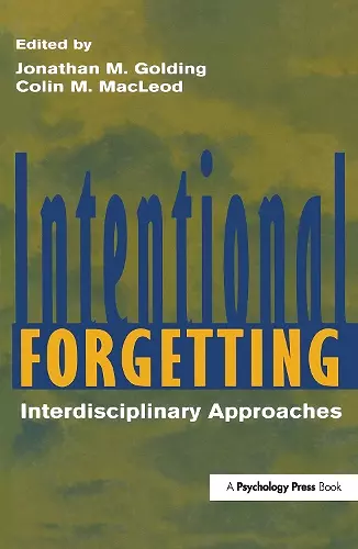 Intentional Forgetting cover