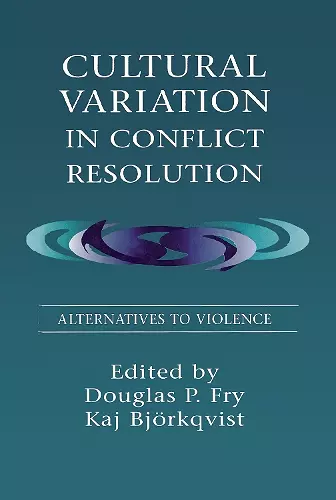 Cultural Variation in Conflict Resolution cover