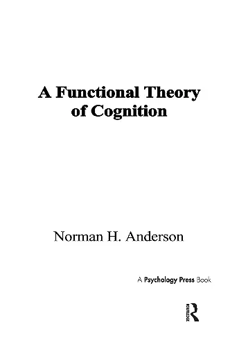 A Functional Theory of Cognition cover