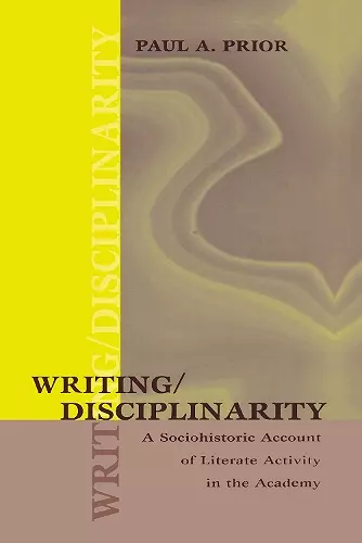 Writing/Disciplinarity cover