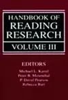 Handbook of Reading Research, Volume III cover