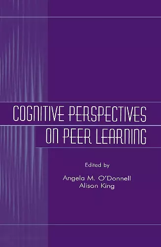 Cognitive Perspectives on Peer Learning cover