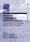 Making Universal Service Policy cover