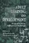 Adult Learning and Development cover