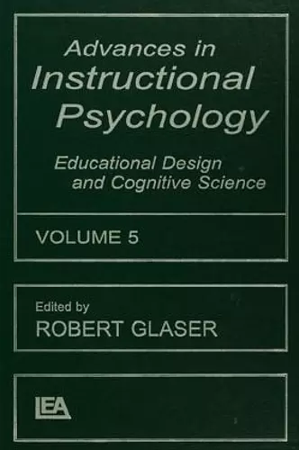 Advances in instructional Psychology, Volume 5 cover