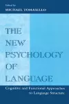 The New Psychology of Language cover