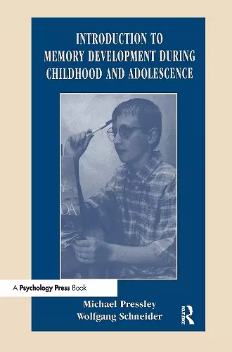 Introduction to Memory Development During Childhood and Adolescence cover