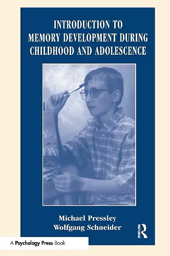 Introduction to Memory Development During Childhood and Adolescence cover