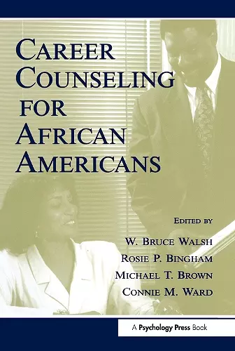 Career Counseling for African Americans cover