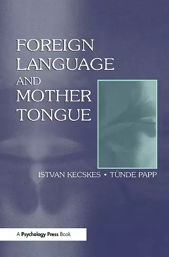 Foreign Language and Mother Tongue cover