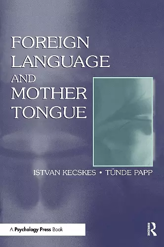 Foreign Language and Mother Tongue cover