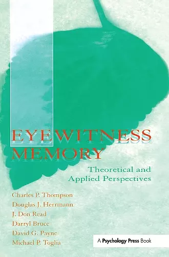 Eyewitness Memory cover