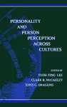 Personality and Person Perception Across Cultures cover