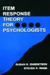 Item Response Theory for Psychologists cover