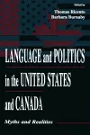 Language and Politics in the United States and Canada cover