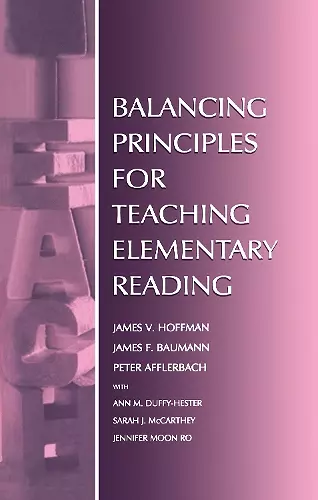 Balancing Principles for Teaching Elementary Reading cover