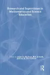 Research and Supervision in Mathematics and Science Education cover