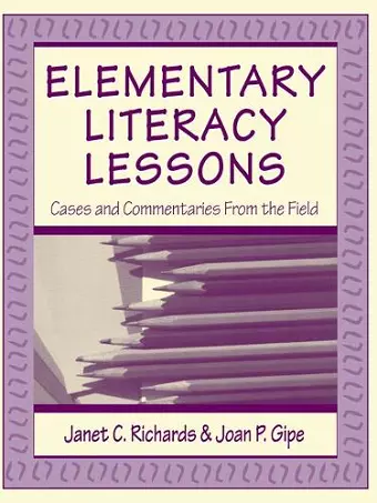 Elementary Literacy Lessons cover