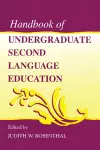 Handbook of Undergraduate Second Language Education cover