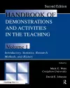 Handbook of Demonstrations and Activities in the Teaching of Psychology cover