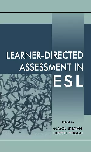 Learner-directed Assessment in Esl cover