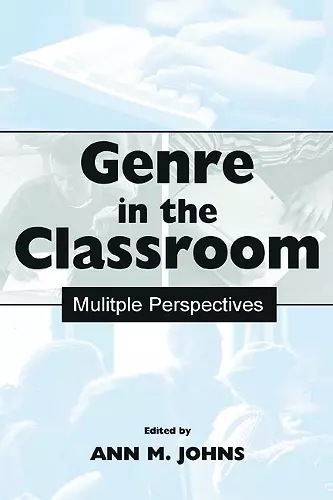 Genre in the Classroom cover