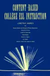 Content-Based College ESL Instruction cover