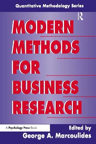 Modern Methods for Business Research cover