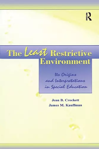 The Least Restrictive Environment cover