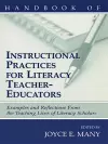 Handbook of Instructional Practices for Literacy Teacher-educators cover