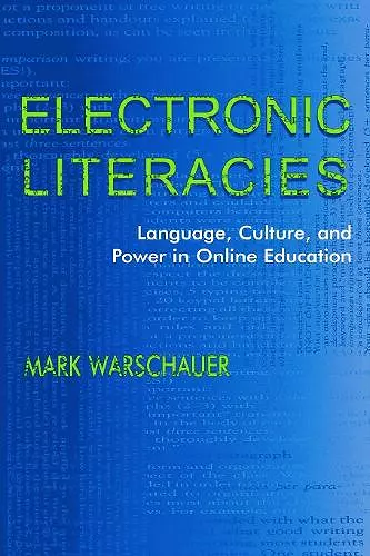 Electronic Literacies cover