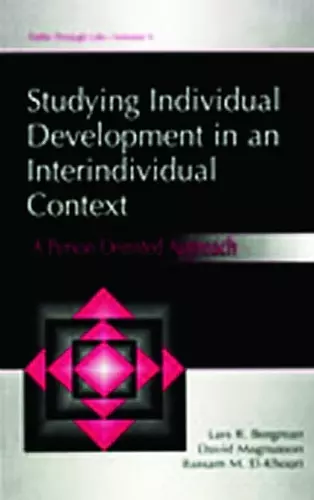 Studying individual Development in An interindividual Context cover