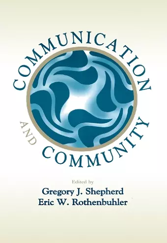 Communication and Community cover