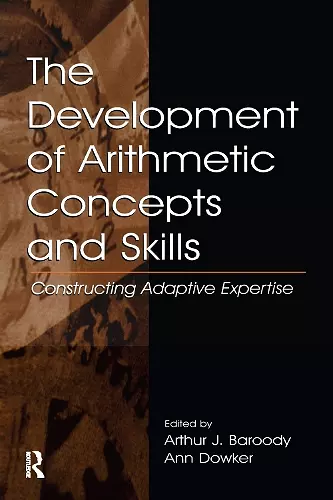 The Development of Arithmetic Concepts and Skills cover