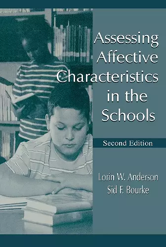 Assessing Affective Characteristics in the Schools cover