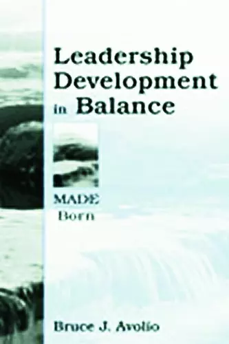 Leadership Development in Balance cover