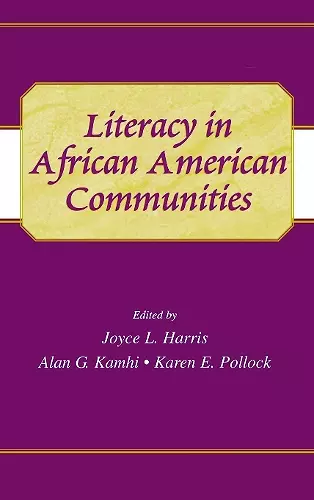 Literacy in African American Communities cover