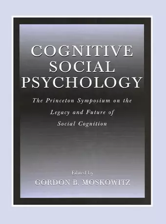 Cognitive Social Psychology cover