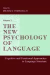 The New Psychology of Language cover