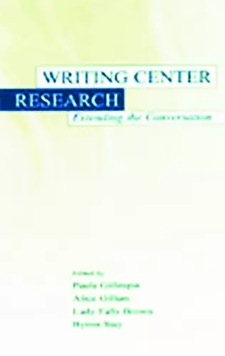 Writing Center Research cover