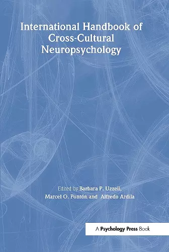 International Handbook of Cross-Cultural Neuropsychology cover