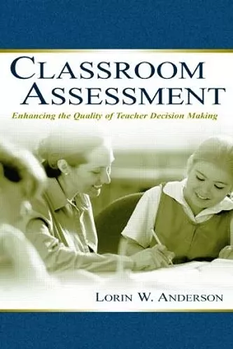 Classroom Assessment cover