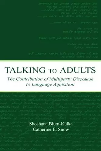 Talking to Adults cover