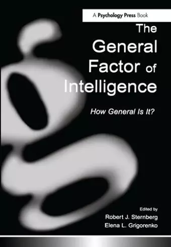 The General Factor of Intelligence cover