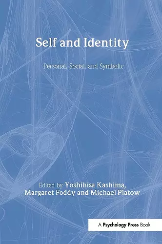 Self and Identity cover