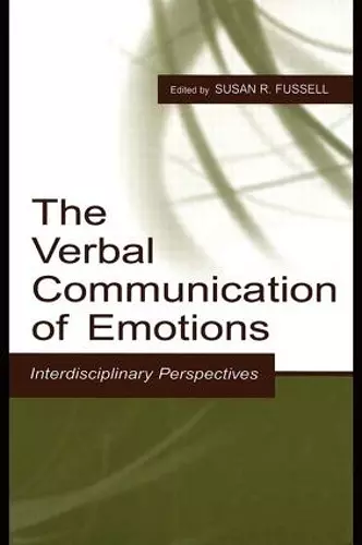 The Verbal Communication of Emotions cover