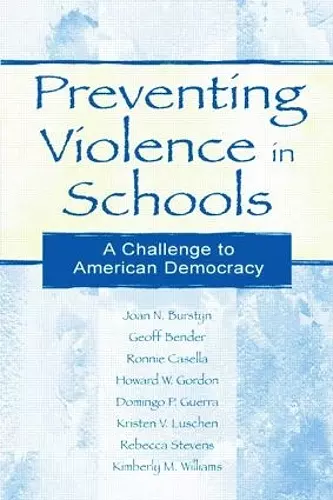 Preventing Violence in Schools cover